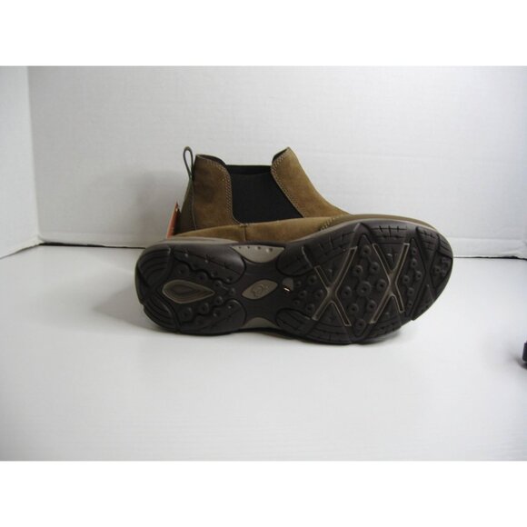 Easy Spirit Womens Water Resistant Brown Suede Ankle Boots Size 7M - Picture 4 of 5